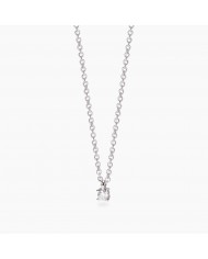 Girocollo in argento 925/°°° diamanti lab-grown