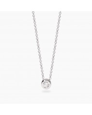 Girocollo in argento 925/°°° diamanti lab-grown