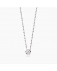 Girocollo in argento 925/°°° diamanti lab-grown