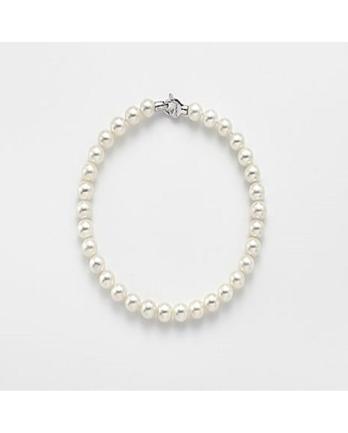 BRACCIALE perle MIKIKO 18K     Fresh Water MIDUS 5,5-6 coppette