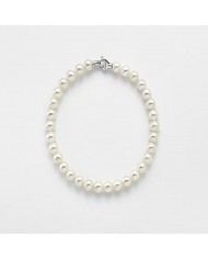 MIKIKO  BRACCIALE in oro 18K   Perla Fresh Water MIDUS 8-8,5