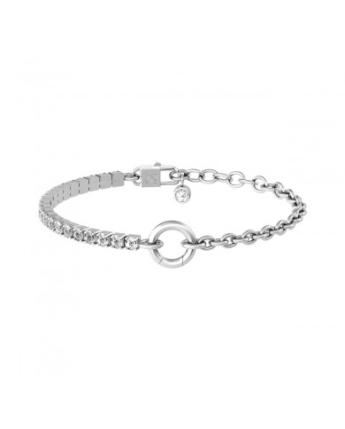 Kidult by You  Base Bracciale in acciaio 316L e    zirconi