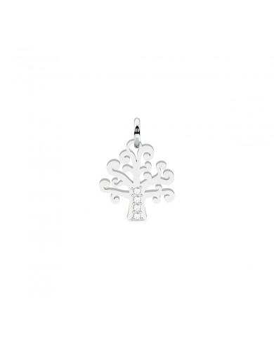 Kidult by You  Ciondolo in acciaio 316L cristalli