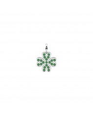 Kidult by You  Ciondolo in acciaio 316L cristalli