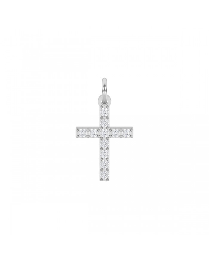 Kidult by You  Ciondolo in acciaio 316L cristalli