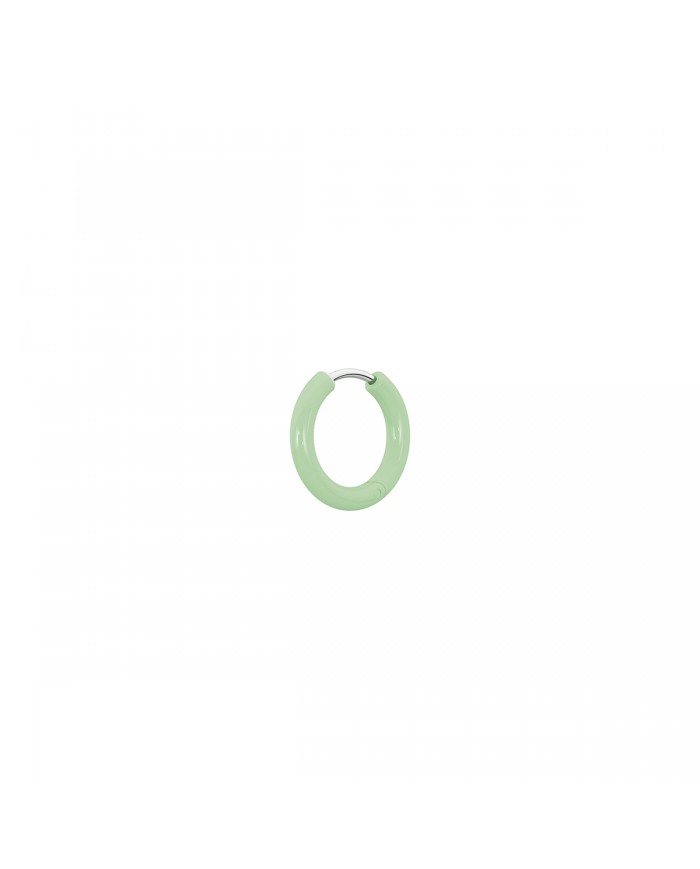 Kidult by You  Base Mono Orecchino in acciaio 316L smalto