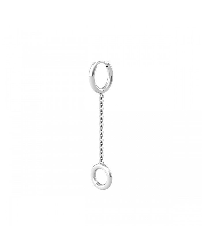 Kidult by You     Base Mono Orecchino in acciaio 316L