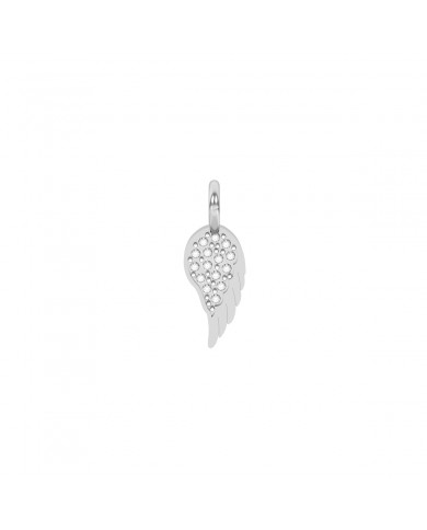 Kidult by You   Ciondolo in acciaio 316L cristalli