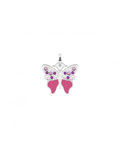 Kidult by You   Ciondolo in acciaio 316L smalto cristalli