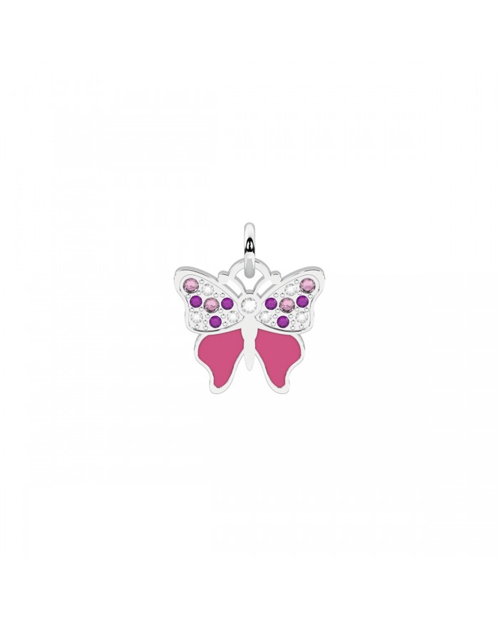 Kidult by You   Ciondolo in acciaio 316L smalto cristalli