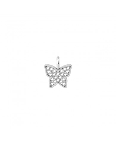 Kidult by You   Base Ciondolo in acciaio 316L cristalli