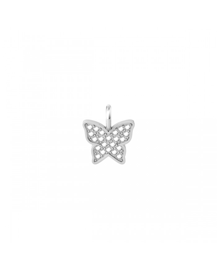 Kidult by You   Base Ciondolo in acciaio 316L cristalli