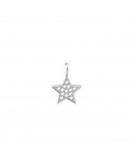 Kidult by You  Ciondolo in acciaio 316L cristalli