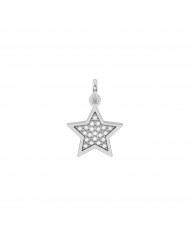 Kidult by You  Ciondolo in acciaio 316L cristalli