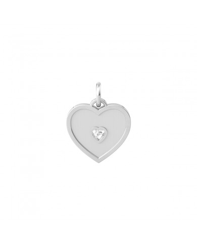 Kidult by You   Ciondolo in acciaio 316L cristalli