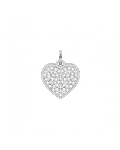 Kidult by You   Ciondolo in acciaio 316L cristalli