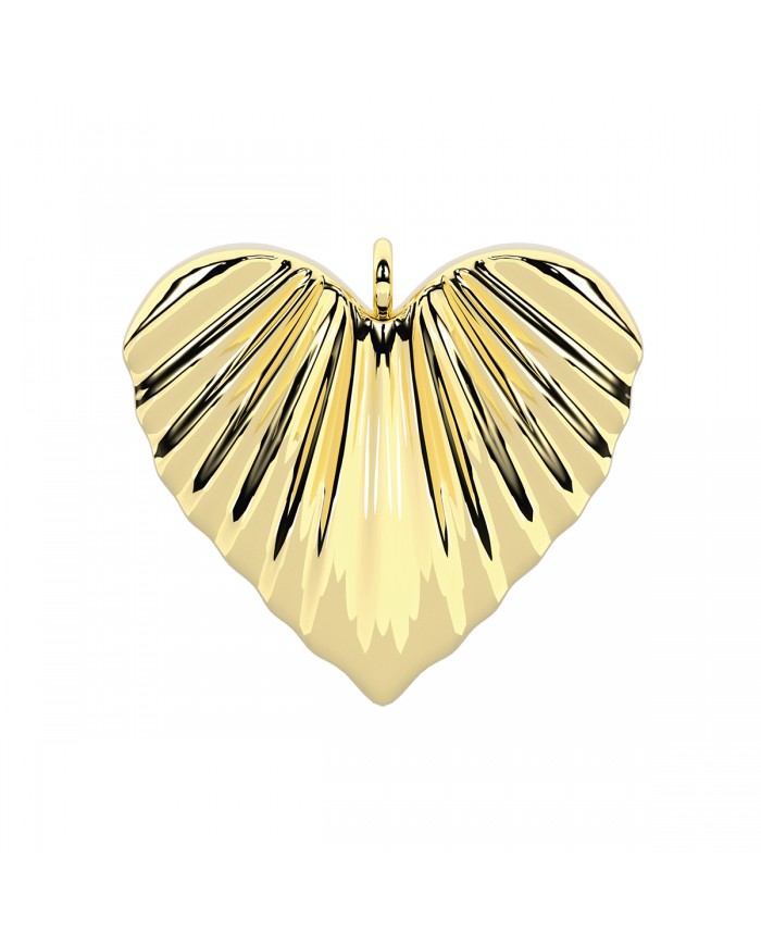 Kidult by You   Ciondolo in acciaio 316L PVD giallo