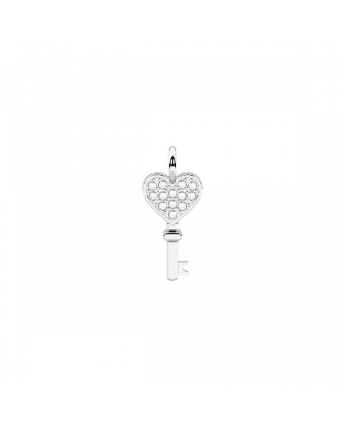 Kidult by you   Ciondolo in acciaio 316L smalto cristalli