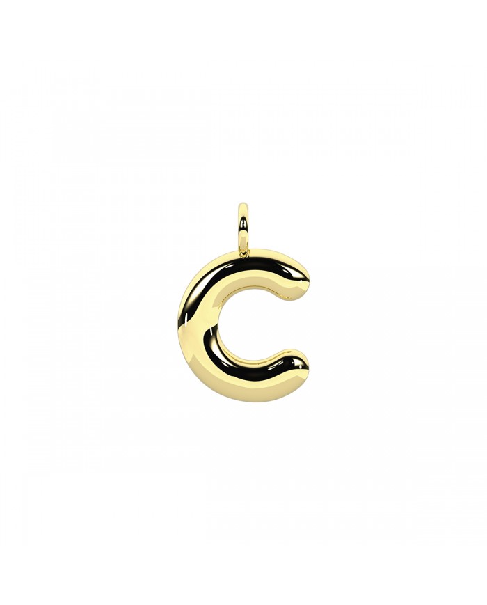 Kidult by You   Ciondolo in acciaio 316L PVD giallo