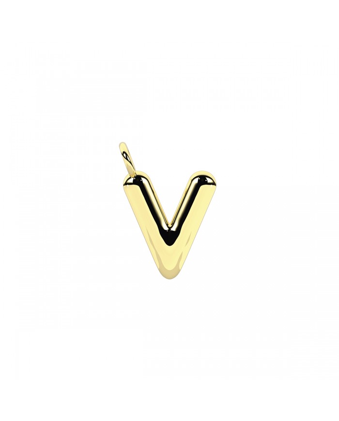 Kidult by You   Ciondolo in acciaio 316L PVD giallo