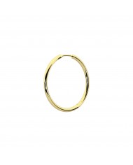 Kidult by You   Orecchino in acciaio 316L PVD giallo