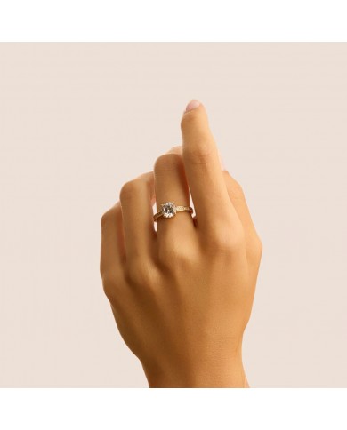 Stroili - Anello Placcato Oro 18K    Misura 16