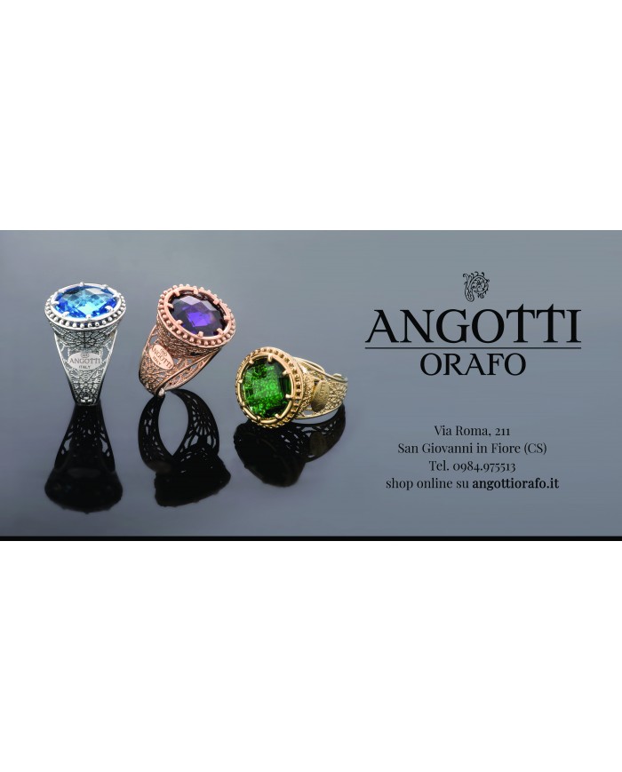 ANELLO COLLEZIONE RICAMI CON PIETRE NATURALI