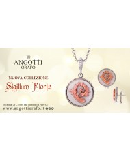 Orecchini in argento 925/°°° con smaltoCollezione Sigillum Floris