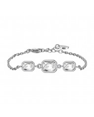 Luca Barra  BRACCIALE DONNA CON CRISTALLI BIANCHI