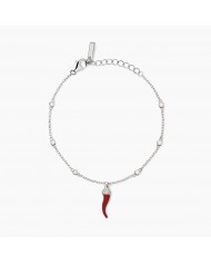 Mabina gioielliBracciale in argento 925/°°° dorato zirconi