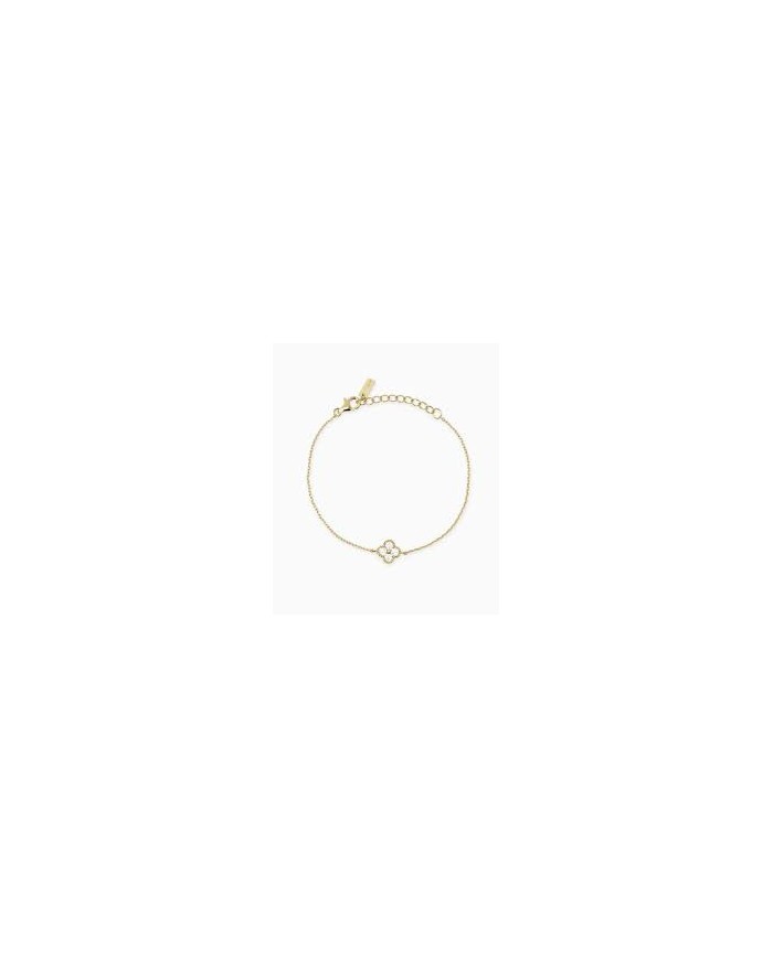 Mabina gioielliBracciale in argento 925/°°° dorato zirconi
