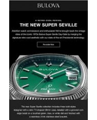 Bulova - Orologio Uomo Super Seville