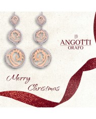 Orecchini in Argento 925%..COLLEZIONE SIGILLUM FLORIS-BACOLO