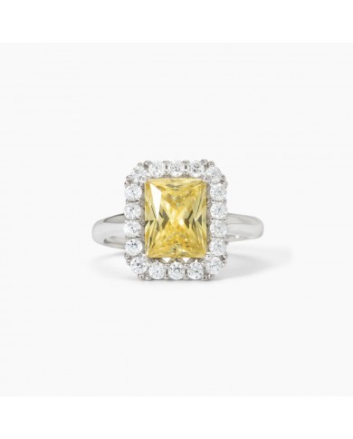 Mabina  Anello in argento 925/°°° zirconi