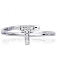 Mabina Gioielli  Anello in argento 925/°°° zirconi