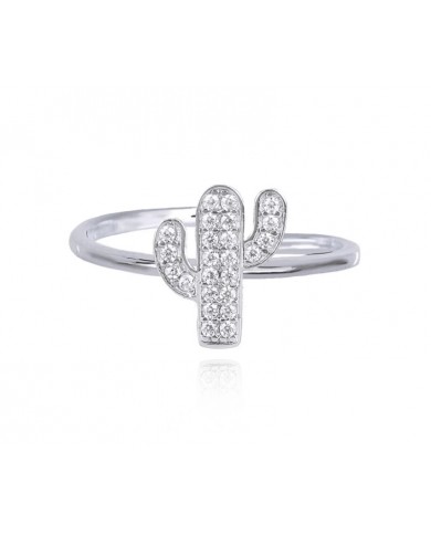 Mabina Gioielli anello donna in argento 925 - Cactus