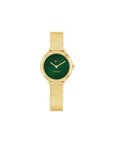 Tommy Hilfiger orologio Donna   26   mm GREEN  Cinturino in acciao gold
