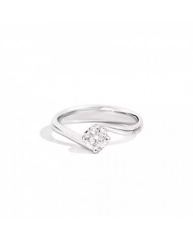 ANELLO SOLITARIO RECARLO Caratura 0,605