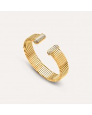 Stroili Bracciale Bangle acciaio   dorato