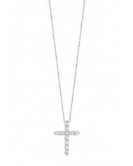 2 JEWELS Girocollo in acciaio 316L PVD  giallo  e cristalli