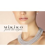 BRACCIALE perle MIKIKO 18K     Fresh Water MIDUS 5,5-6 coppette