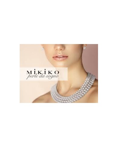 Mikiko  ORECCHINI in oro 18K Fresh Water     4,5  -5  CHIUSURA ECO