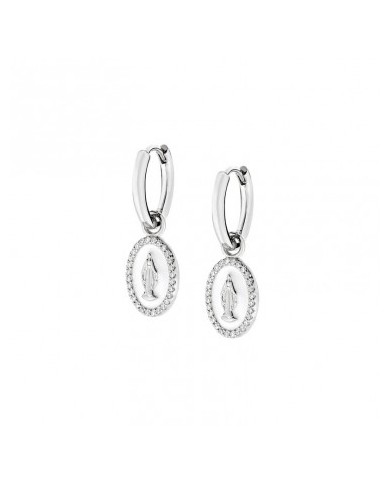  AMEN - Orecchini Argento 925Madonna Miracolosa