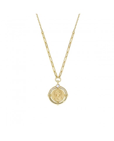 Amen Collana in Argento 925 gold Regina del Cielo