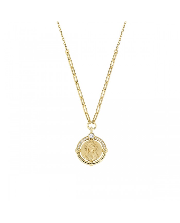 Amen Collana in Argento 925 gold Regina del Cielo
