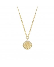 Amen Collana in Argento 925 gold Regina del Cielo