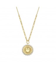 Amen Collana in Argento 925 gold Regina del Cielo