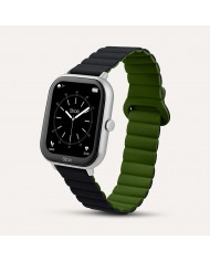 Smartwatch StroiliCinturino bicolore Verde/nero