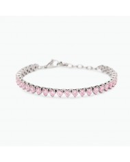 Kidult   Bracciale in acciaio 316L zirconi