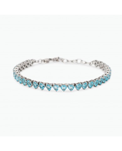 Kidult  Bracciale in acciaio 316L glass